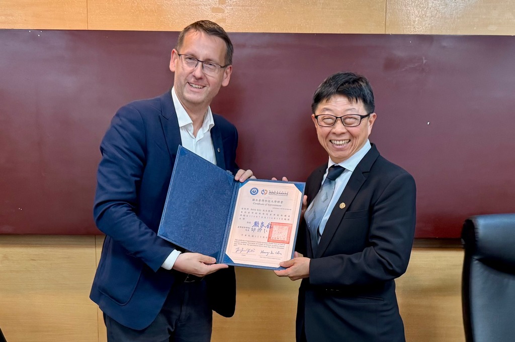 本院敦聘捷克布拉格理工大學副校長 Radek Holý 博士擔任本院產學創新講座圖片