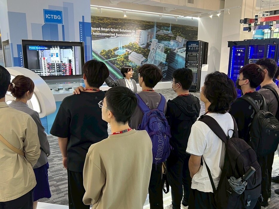 台達電參訪圖片